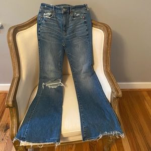 American Eagle flare jeans size 4